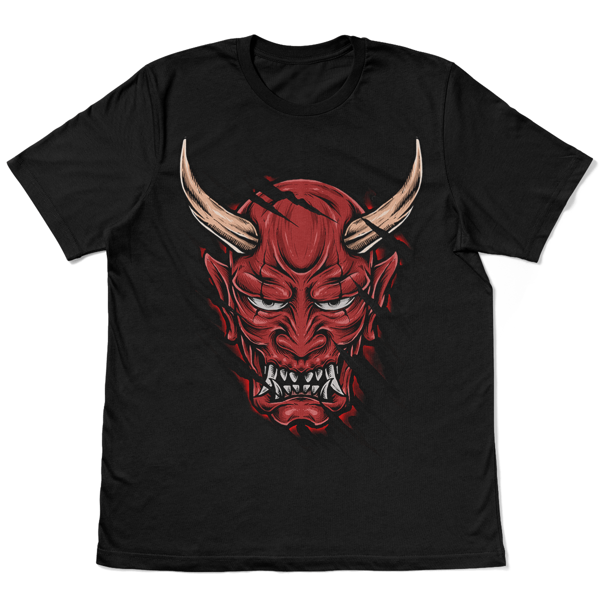 Hannya The Jealous Tee - From The Morgue Apparel