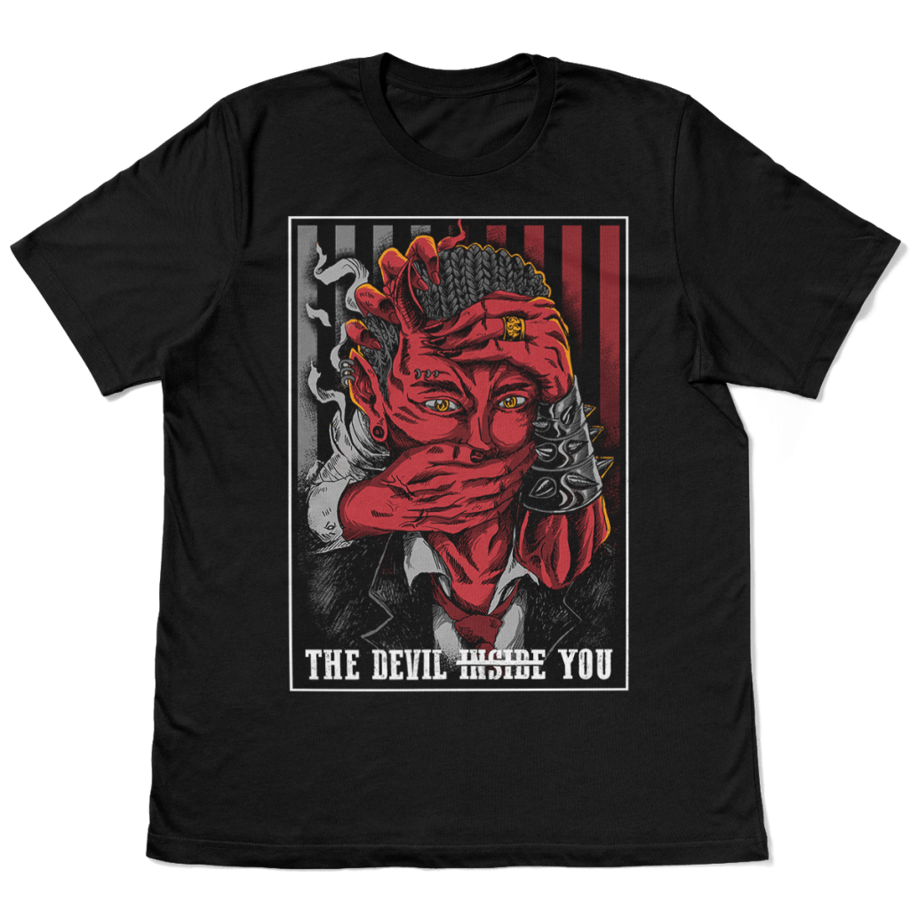 The Devils Rule Tee - From The Morgue Apparel