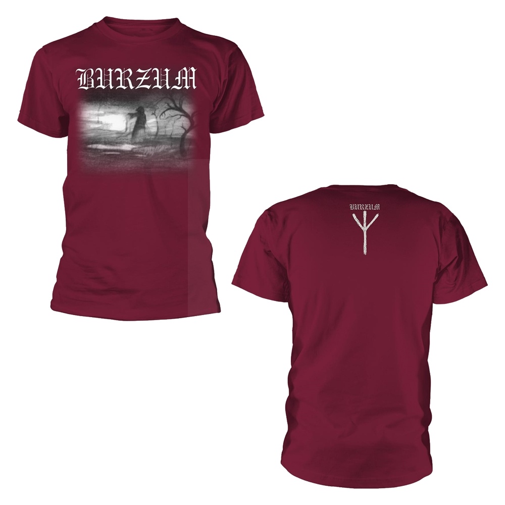 Burzum Aske 2013 (Maroon) T Shirt