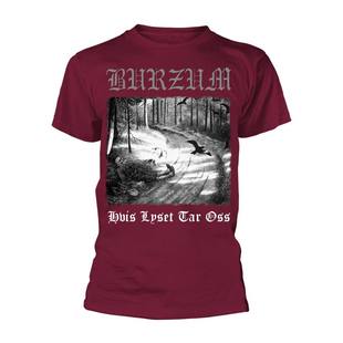 Burzum Hvis Lyset Tar Oss (maroon) T-shirt