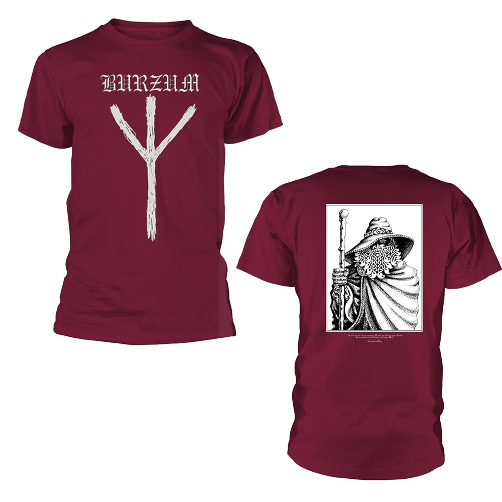 Burzum Rune (Maroon) T Shirt