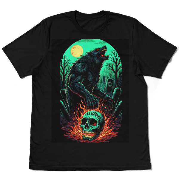 Lunar Lunacy Werewolf Tee