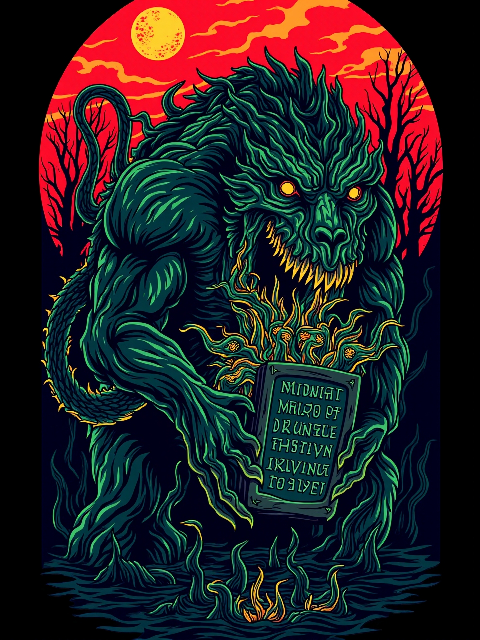 Flux_Dev_A_colossal_grotesque_beast_emerges_from_an_ominous_sh_0