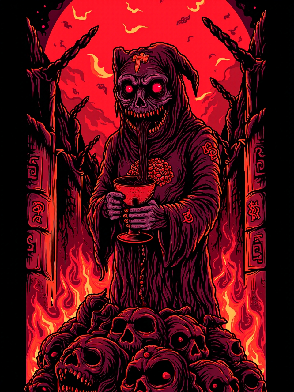 Flux_Dev_A_decaying_zombie_priest_with_glowing_red_eyes_standi_0