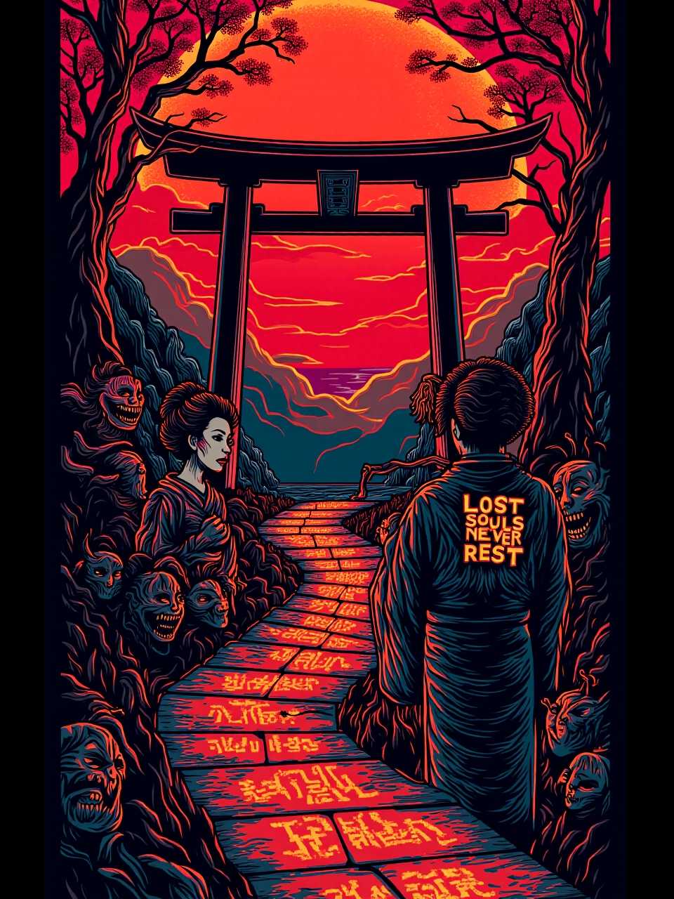 Flux_Dev_An_eerie_deserted_Japanese_shrine_lit_by_a_bloodred_m_0