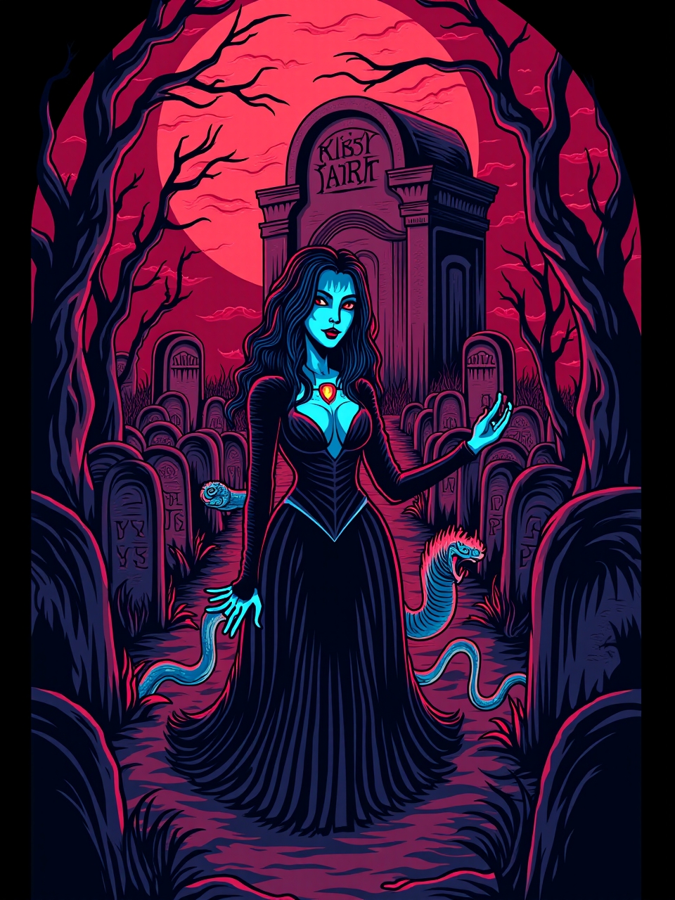 Flux_Dev_An_eerily_enchanting_graveyard_under_a_bloodred_full__0