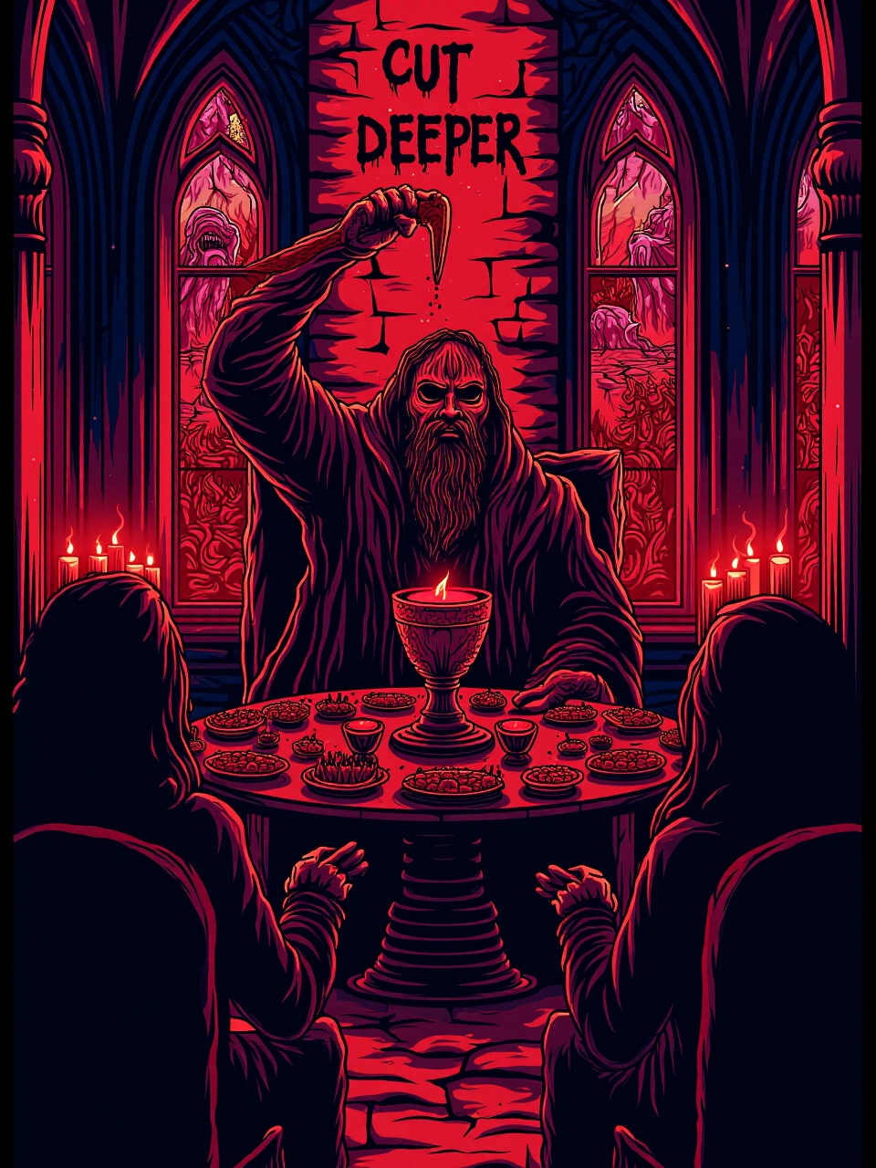 Flux_Dev_Envision_a_grotesque_feast_taking_place_within_a_shad_0