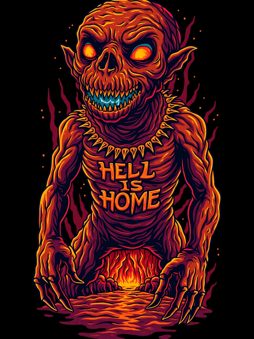 Flux_Dev_Picture_a_grotesque_towering_monstrosity_veined_with__0