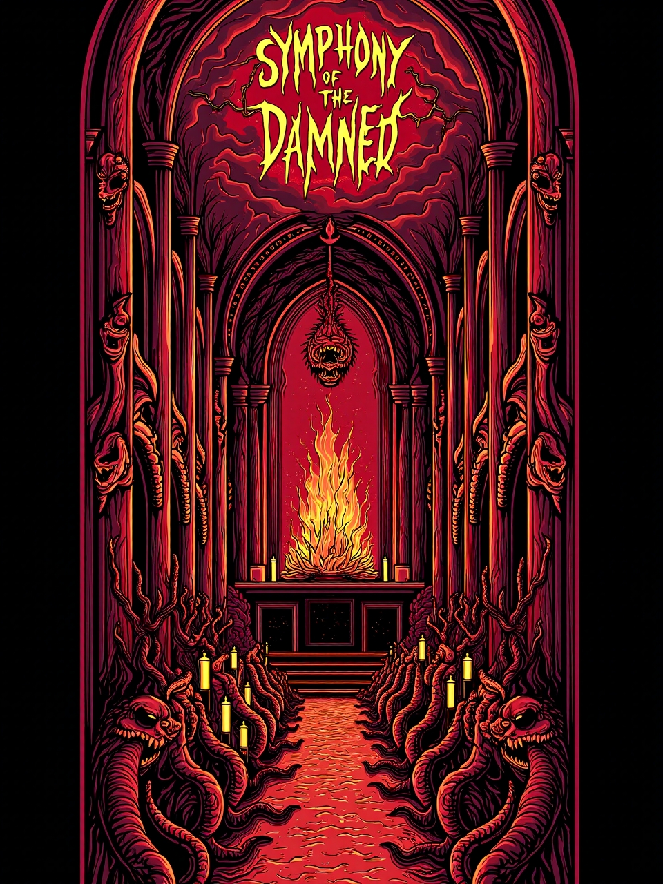 Flux_Dev_Visualize_a_cathedral_of_the_damned_ornately_decorate_0