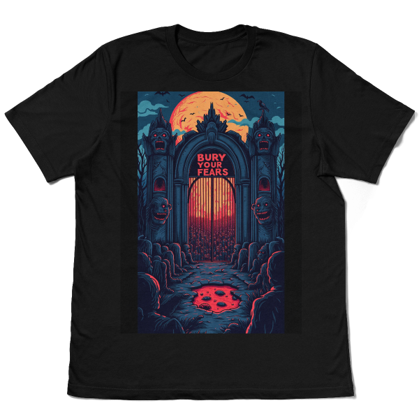 Bury Your Fears Cathedral Tee