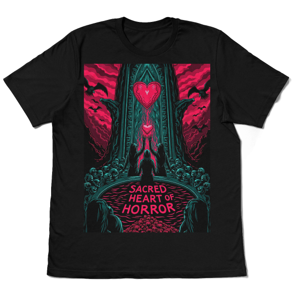 Sacred Heart of Horror Tee