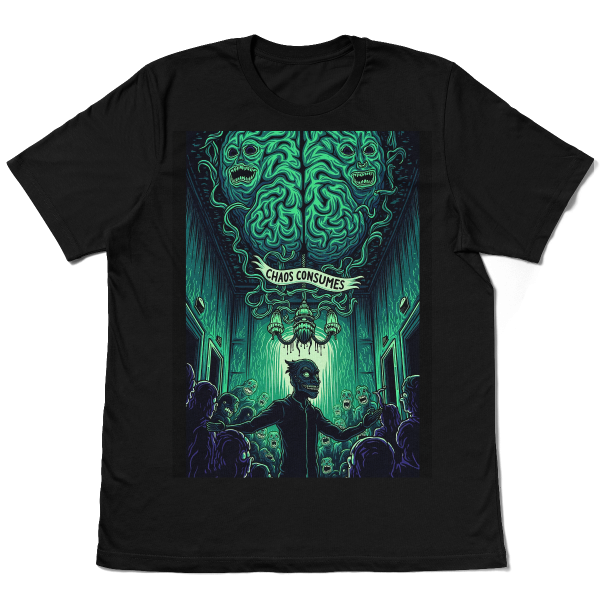Chaos Consumes Mansion Tee